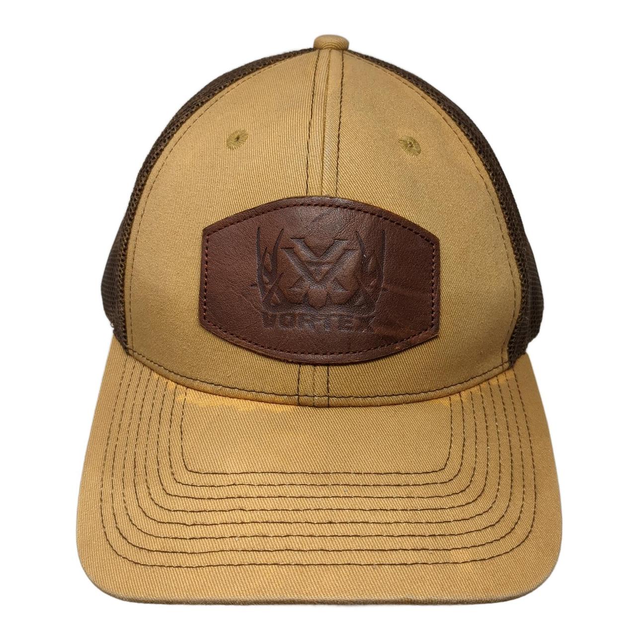 Men's Hat - Brown – Vortex Patch Logo Snapback Tr… - image 1