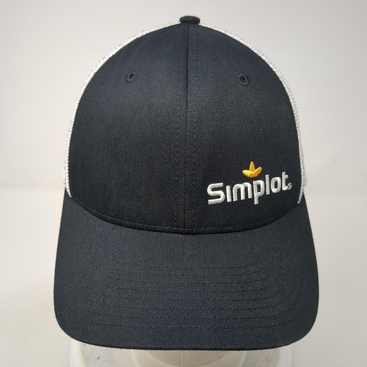 Men's Hat - Black – Simplot Fitted Trucker Hat Bl… - image 2