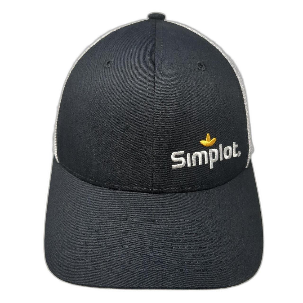 Men's Hat - Black – Simplot Fitted Trucker Hat Bl… - image 1