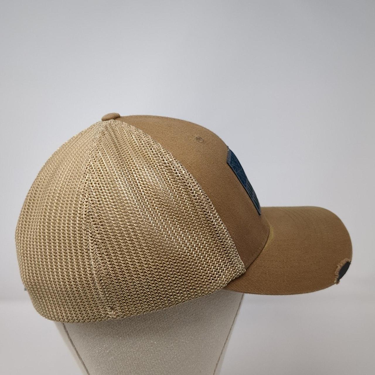 Men's Hat - Brown – Tree Flag Patch Fitted Trucke… - image 5