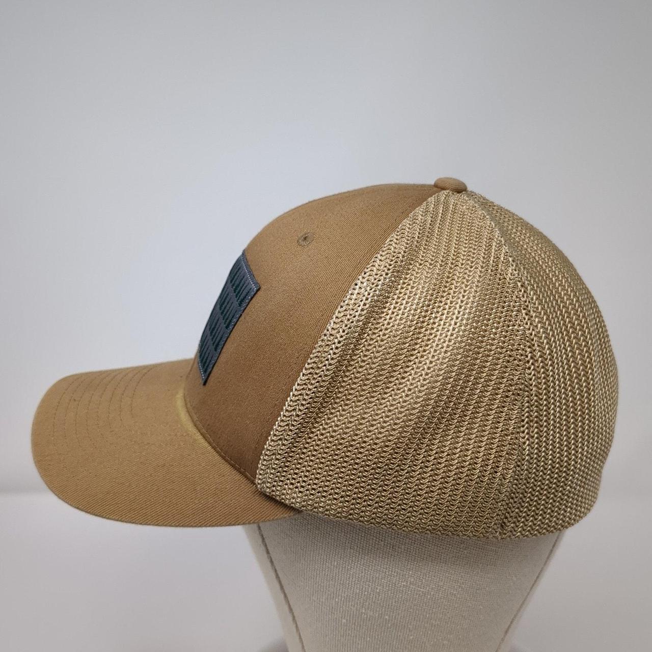 Men's Hat - Brown – Tree Flag Patch Fitted Trucke… - image 3