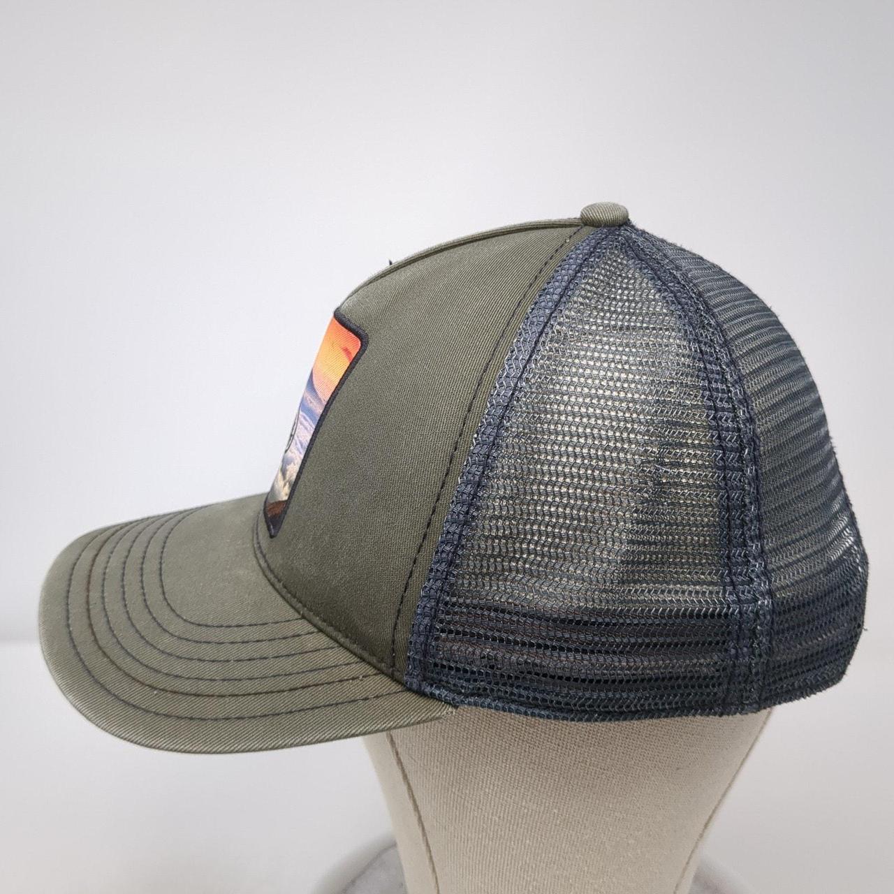 Men's Hat - Multi – Pine Cone Patch Snapback Mesh… - image 3