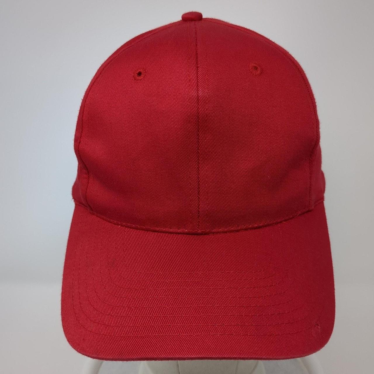 Men's Hat - Red – Basic Hat Snapback Hat Red One … - image 2