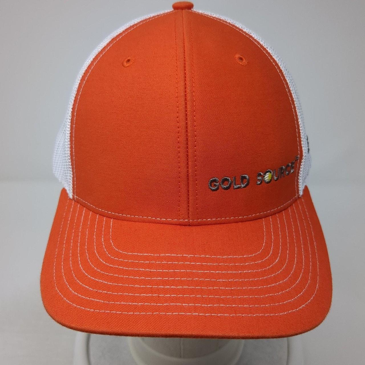 Men's Hat - Orange – Gold Source Simplot Trucker … - image 2