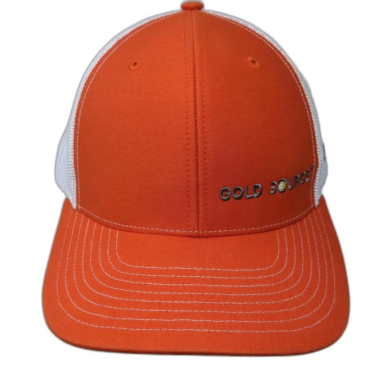 Men's Hat - Orange – Gold Source Simplot Trucker … - image 1