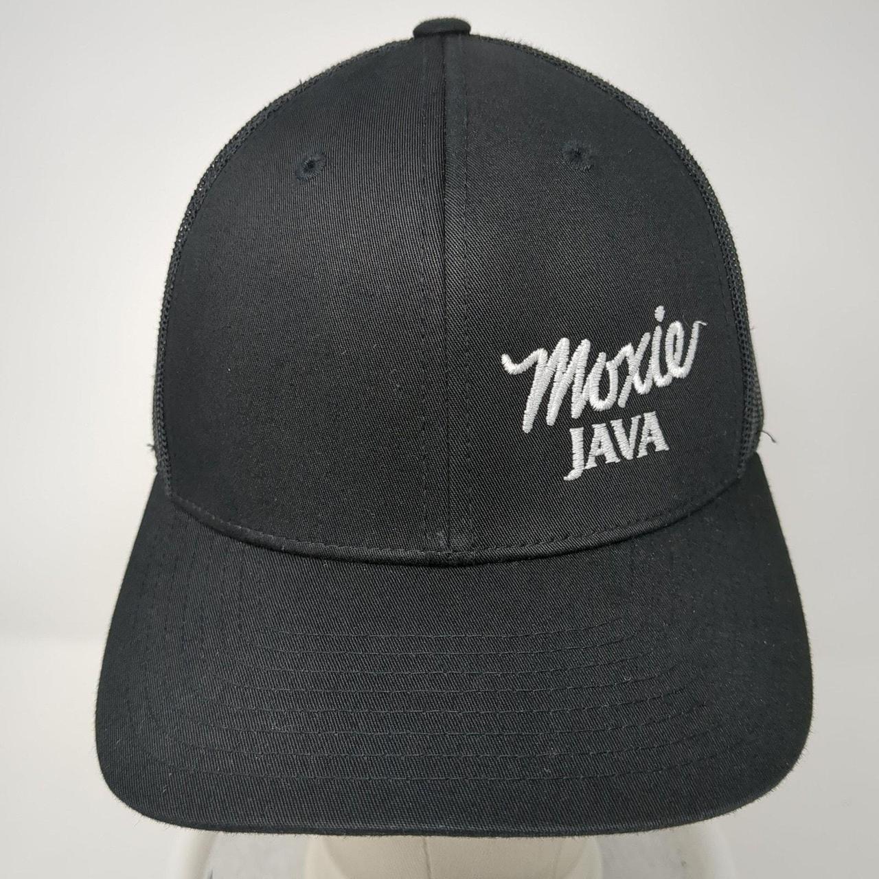 Men's Hat - Black – Moxie Java Snapback Mesh Back… - image 2