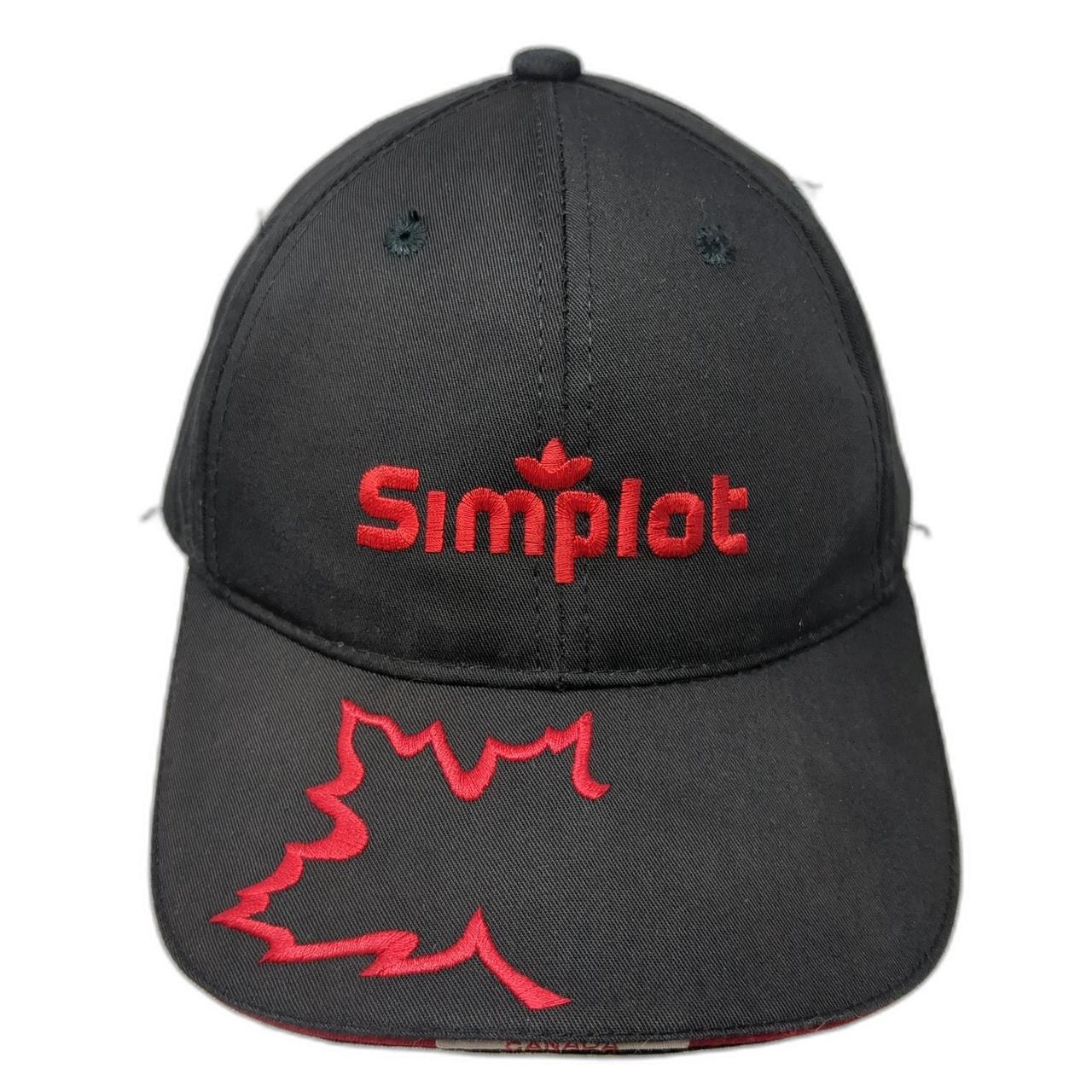 Men's Hat - Black – Simplot Canada Strapback Base… - image 1