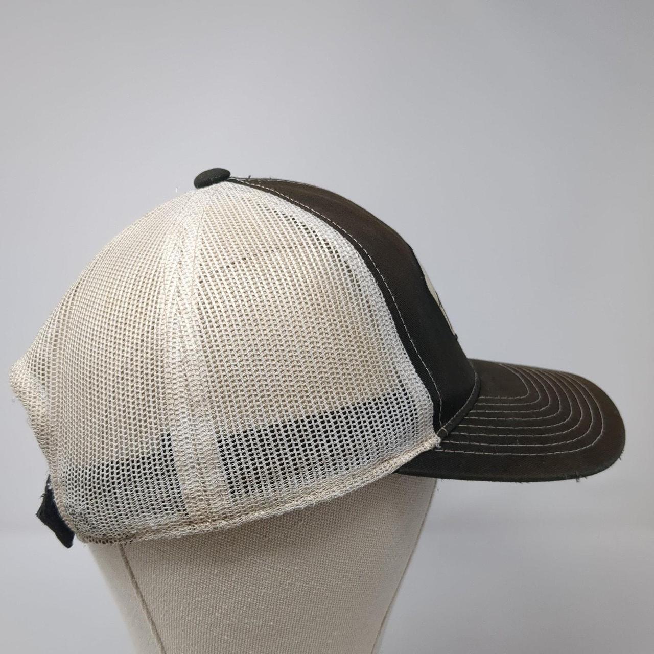 Men's Hat - Black – Fish Bone Logo Patch Strapbac… - image 5