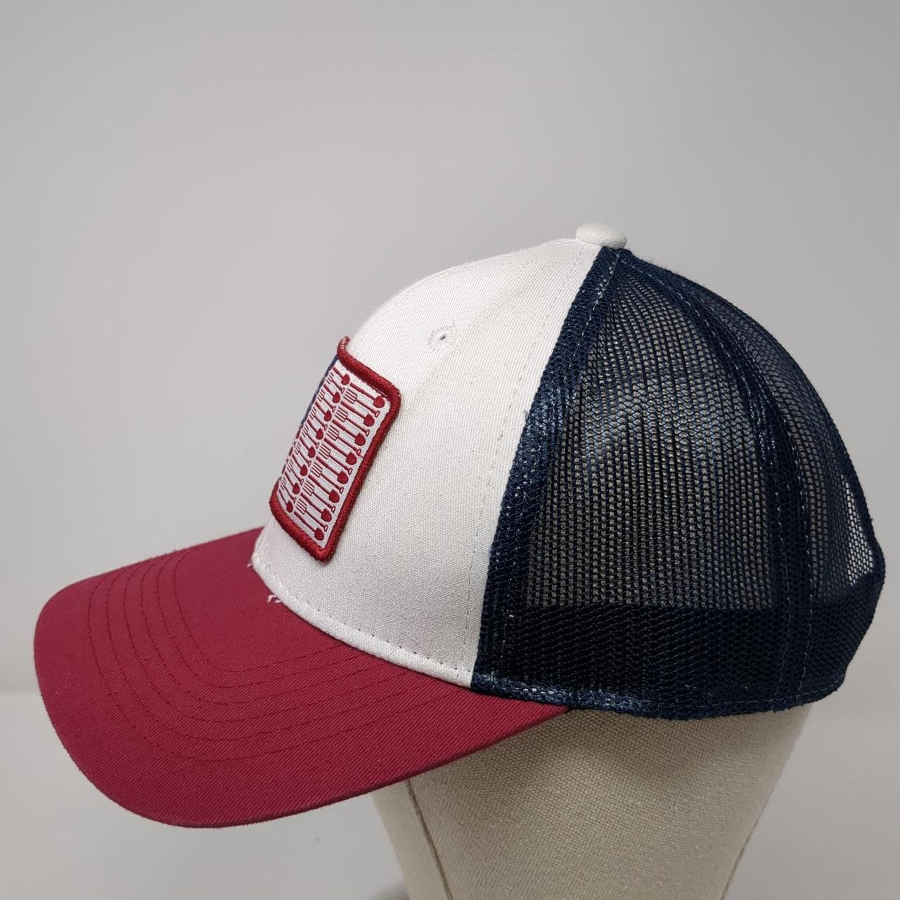 Men's Hat - Multi – American Flag Snapback Trucke… - image 3
