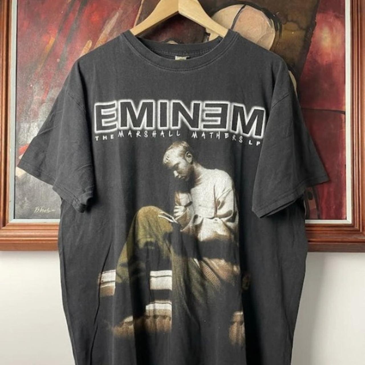 Emineme Marshall Mathers Rap Tee Y2k Rare Print - Depop