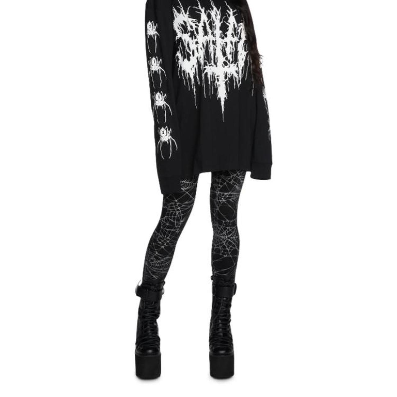 Dollskill/ Widow web leggings Size large Worn but... Depop