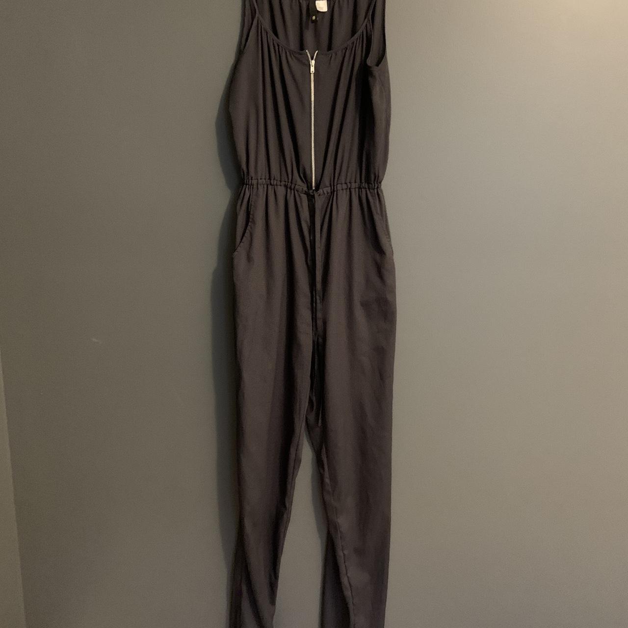 H&m grey fashion jumpsuit