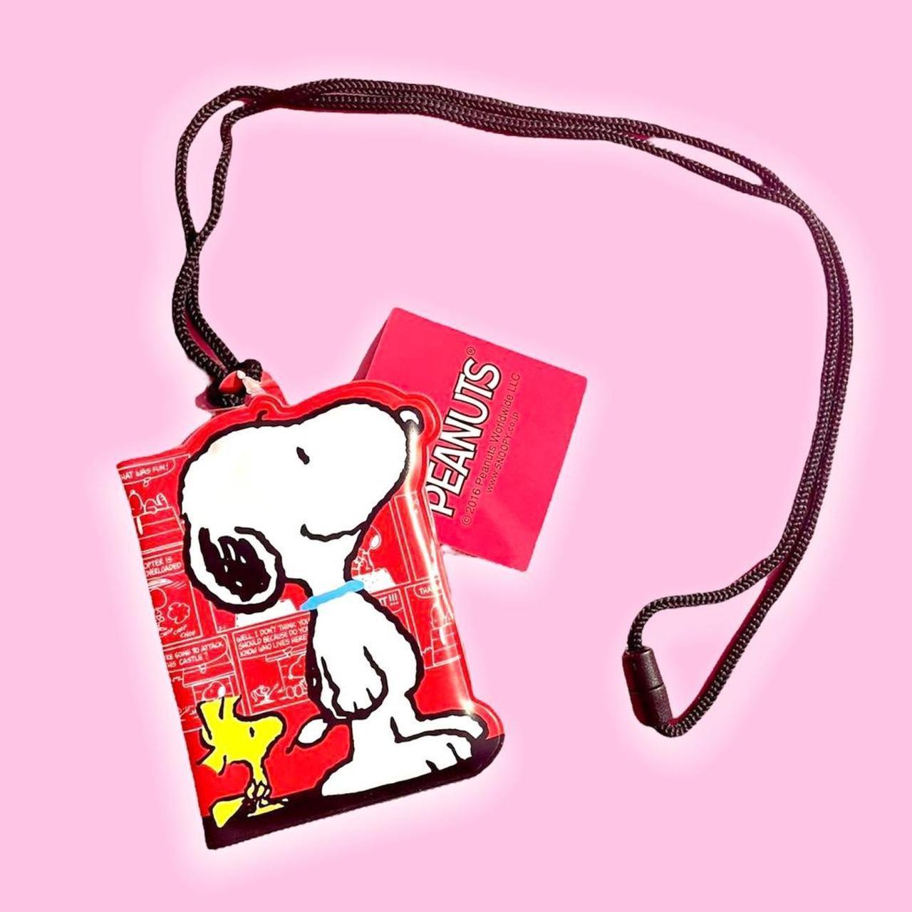 Snoopy Peanuts card holder. Has a pocket for a card... Depop