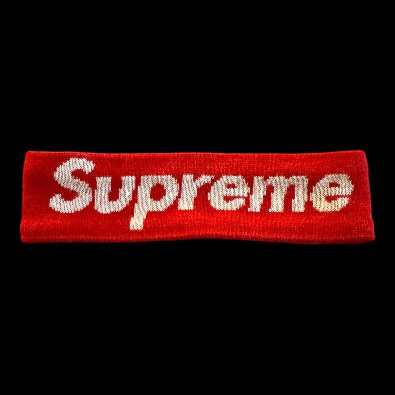 Supreme New Era Big Logo Headband FW18 Please. Depop