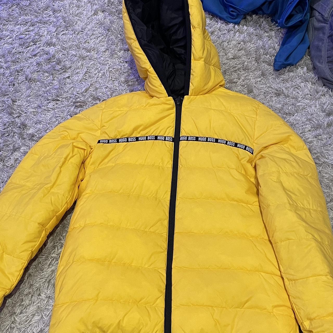 Hugo boss best sale yellow jacket