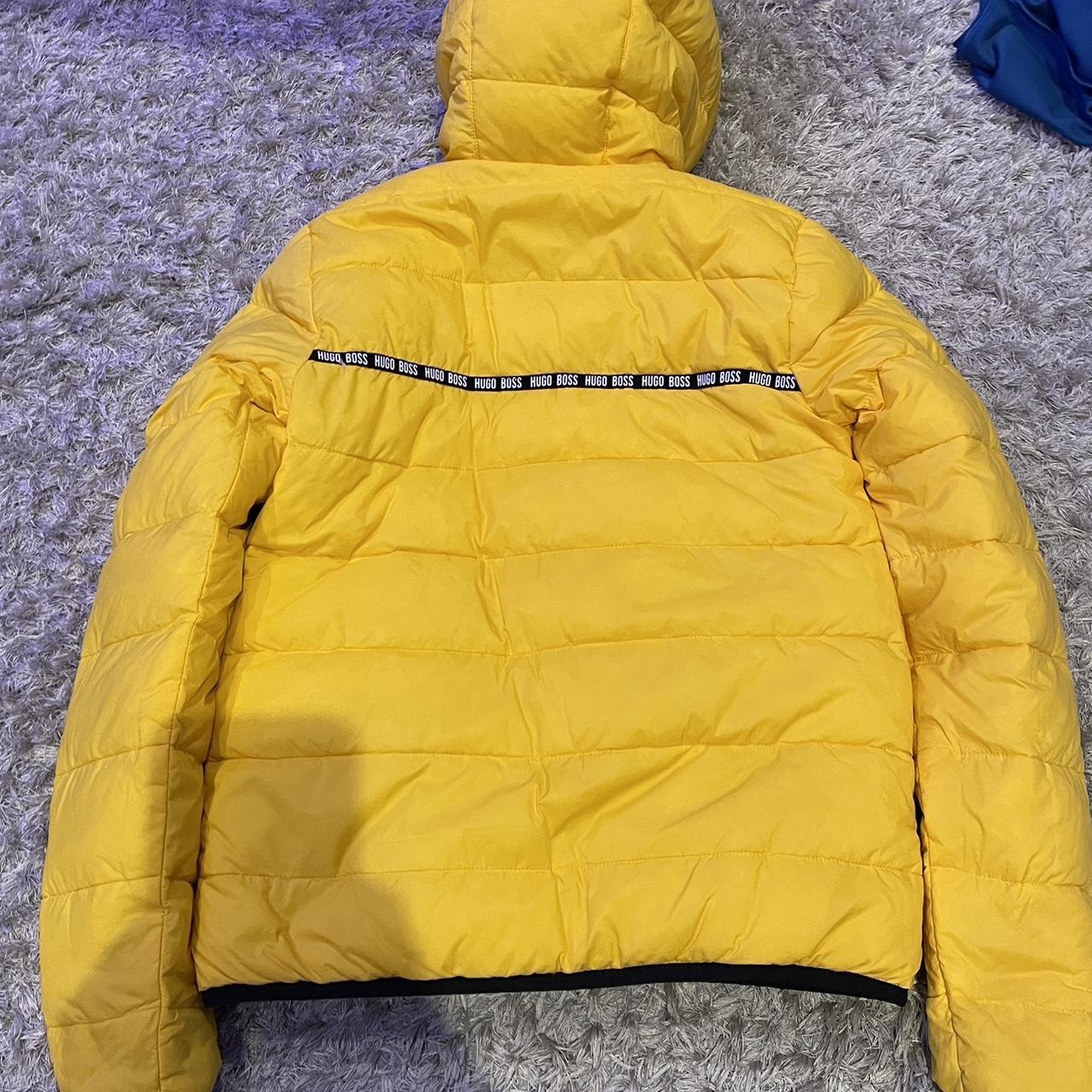 Hugo boss yellow best sale jacket