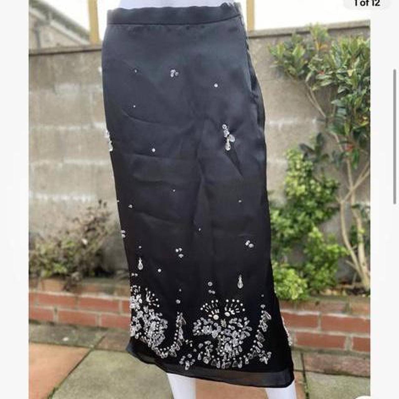 Zara FOLDOVER WAIST MIDI SKIRT