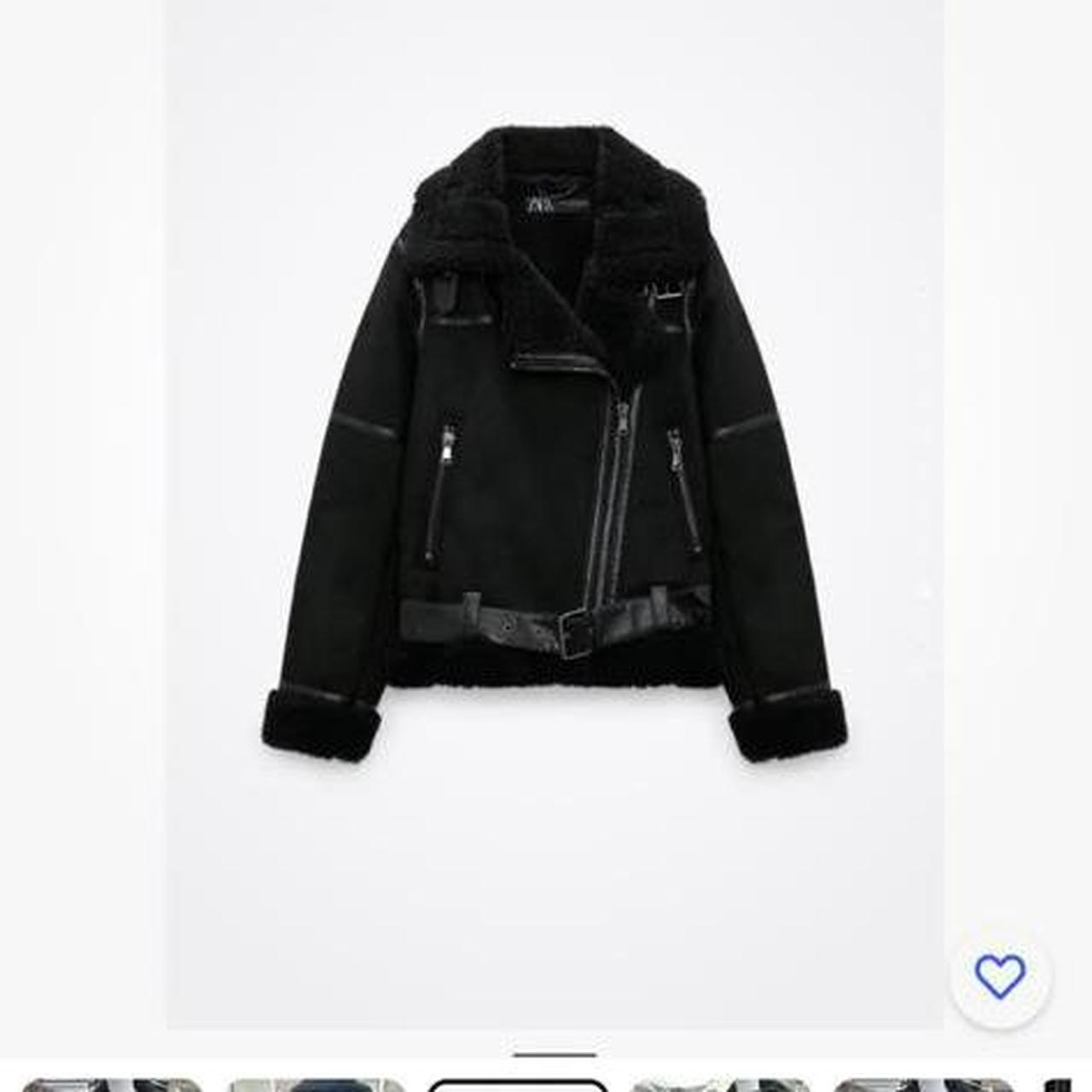 BNWT ZARA BLACK DOUBLE-FACED JACKET - SIZE X- And. | Depop