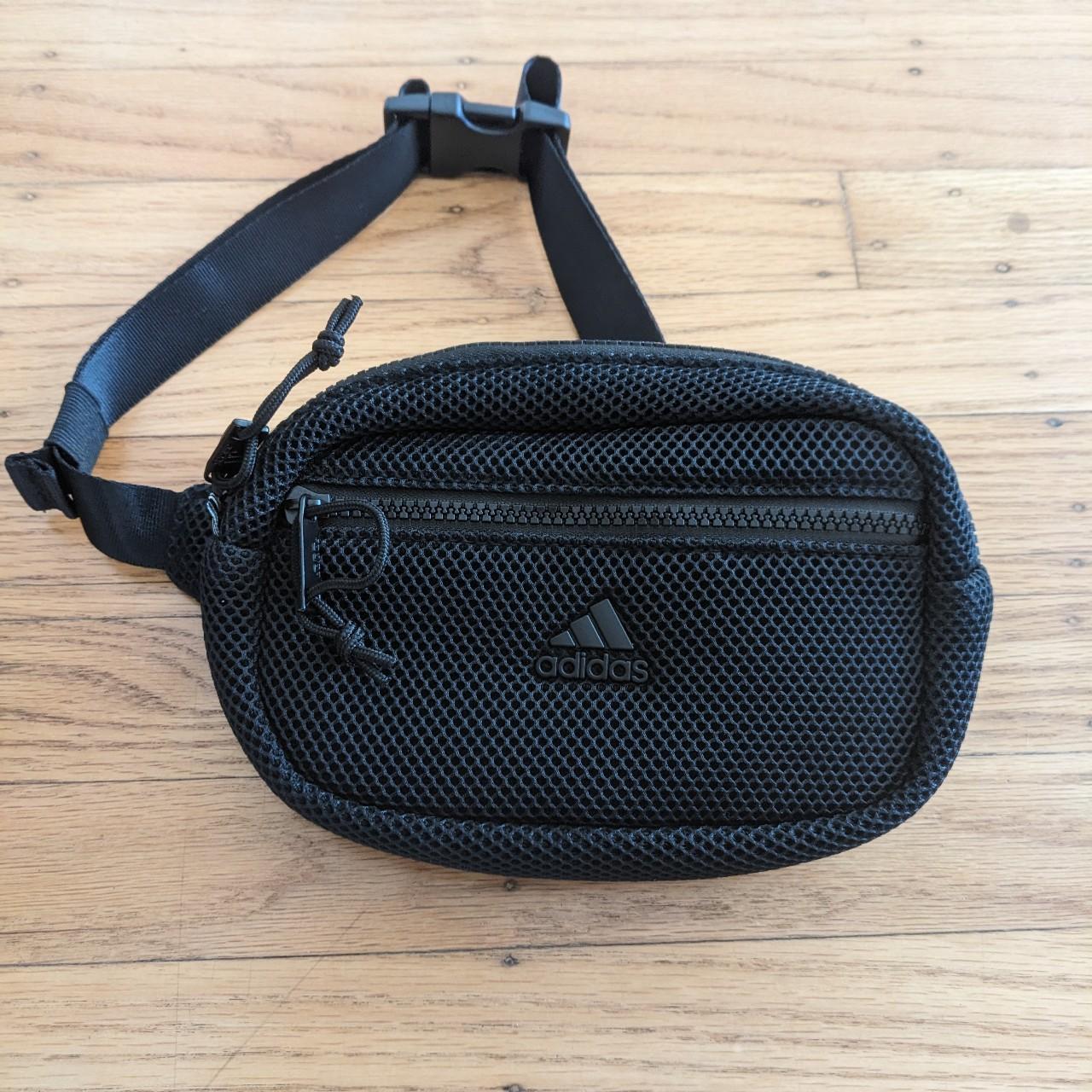 Adidas Black Air Mesh Waist Pack. One size. In Depop