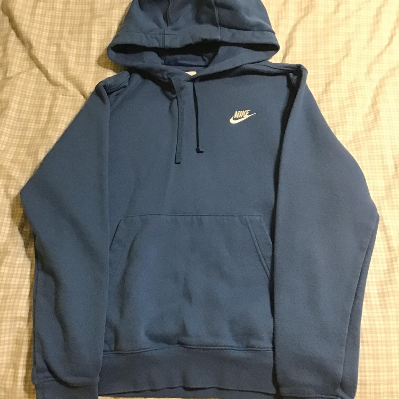 mens dark blue nike hoodie