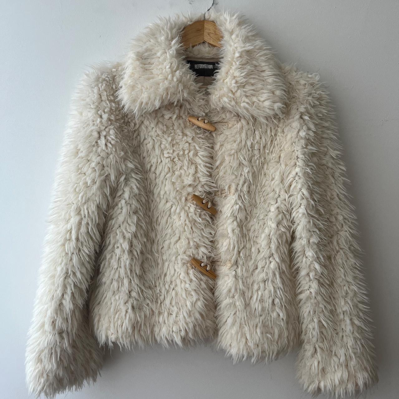 Reformation sale teddy coat