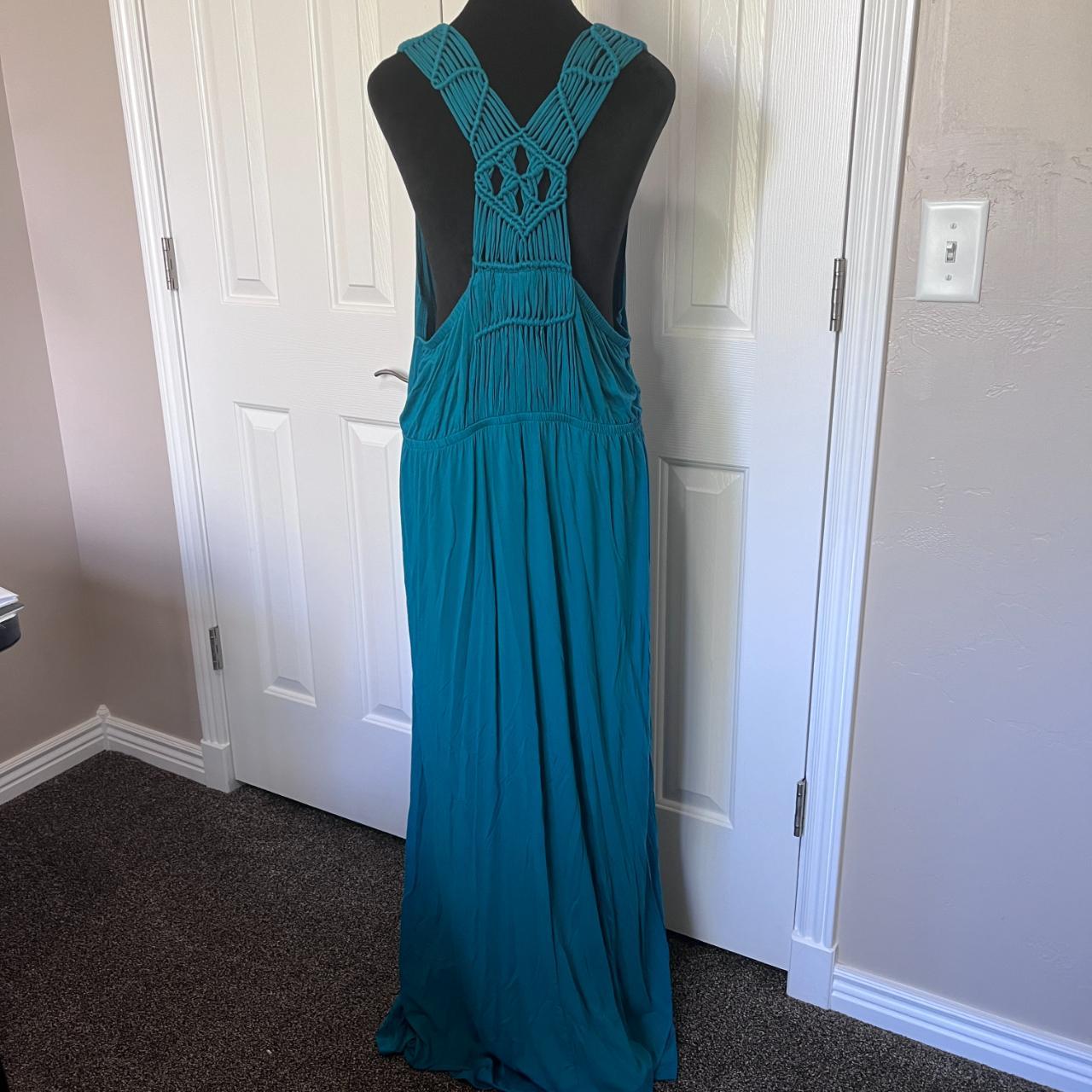 Lane bryant teal dress best sale