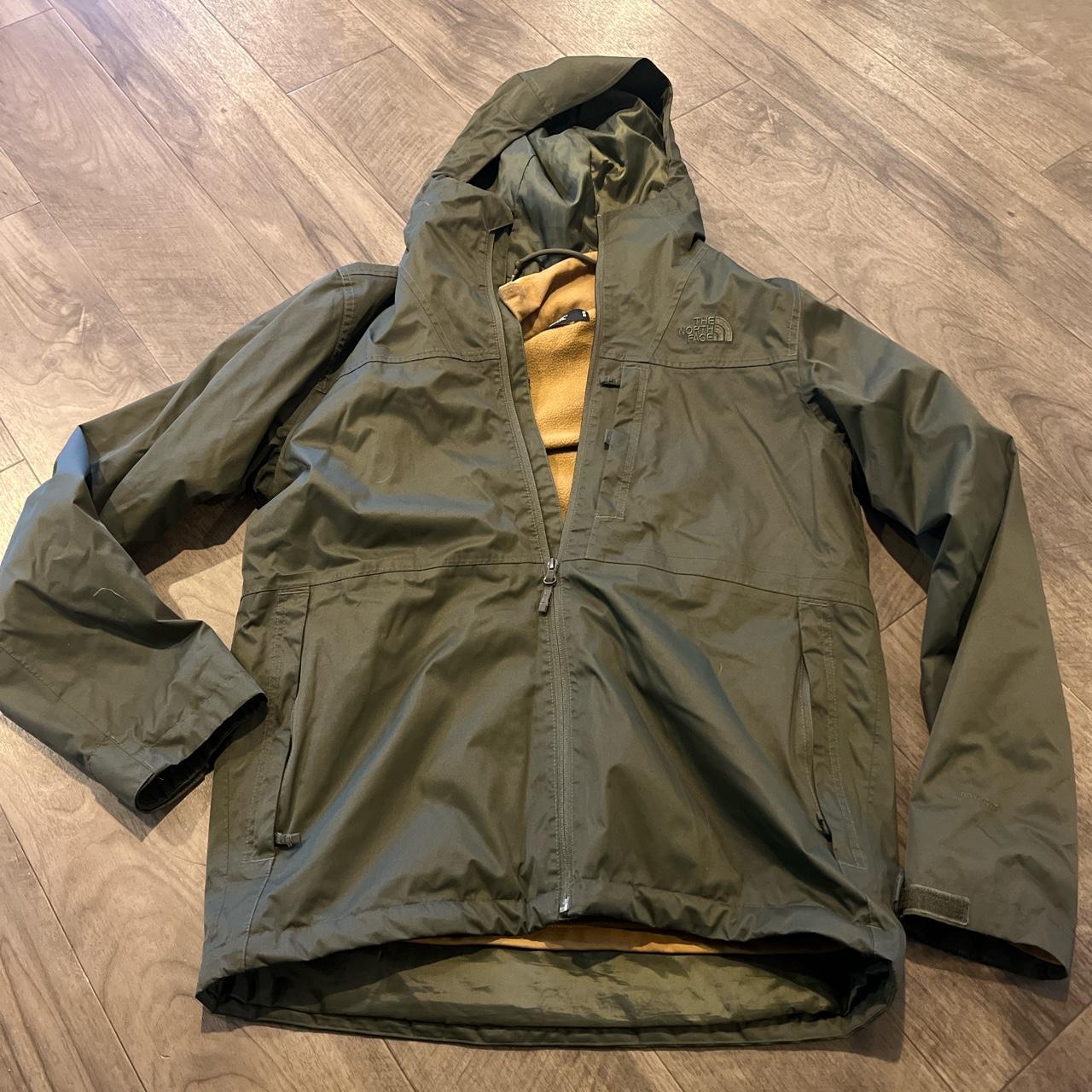 North face hotsell lined windbreaker