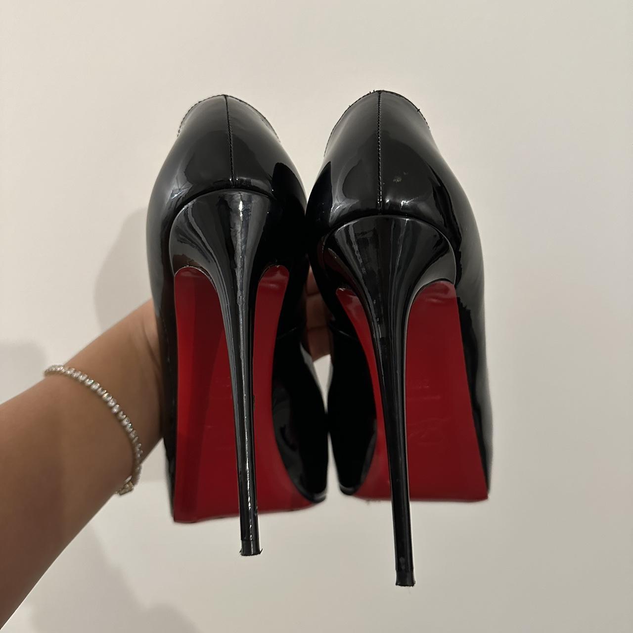 Open toe Louboutins, size 5 and a half - I’m a size... - Depop