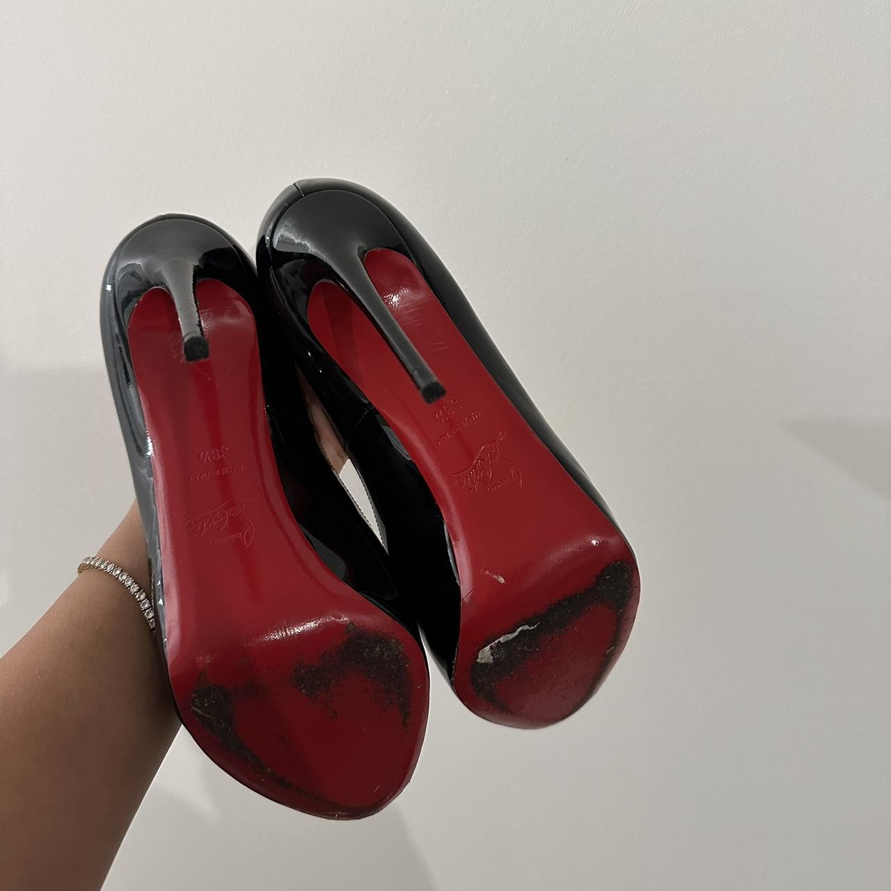 Open toe Louboutins, size 5 and a half I’m a size... Depop