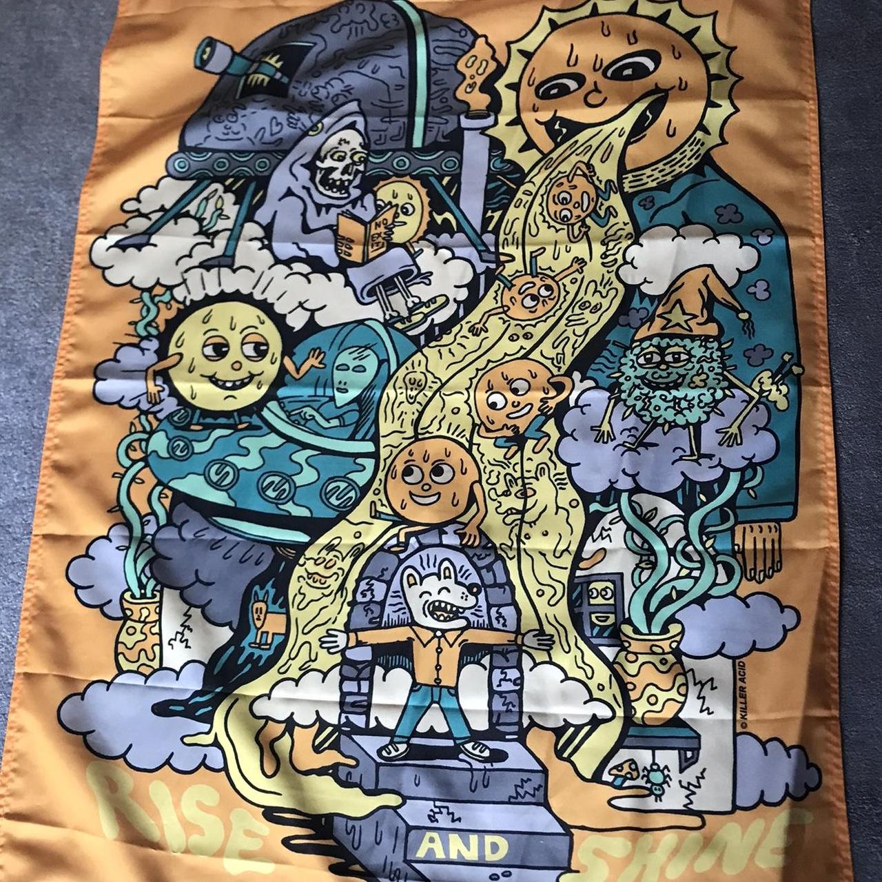 zumiez killer acid wall flag Depop