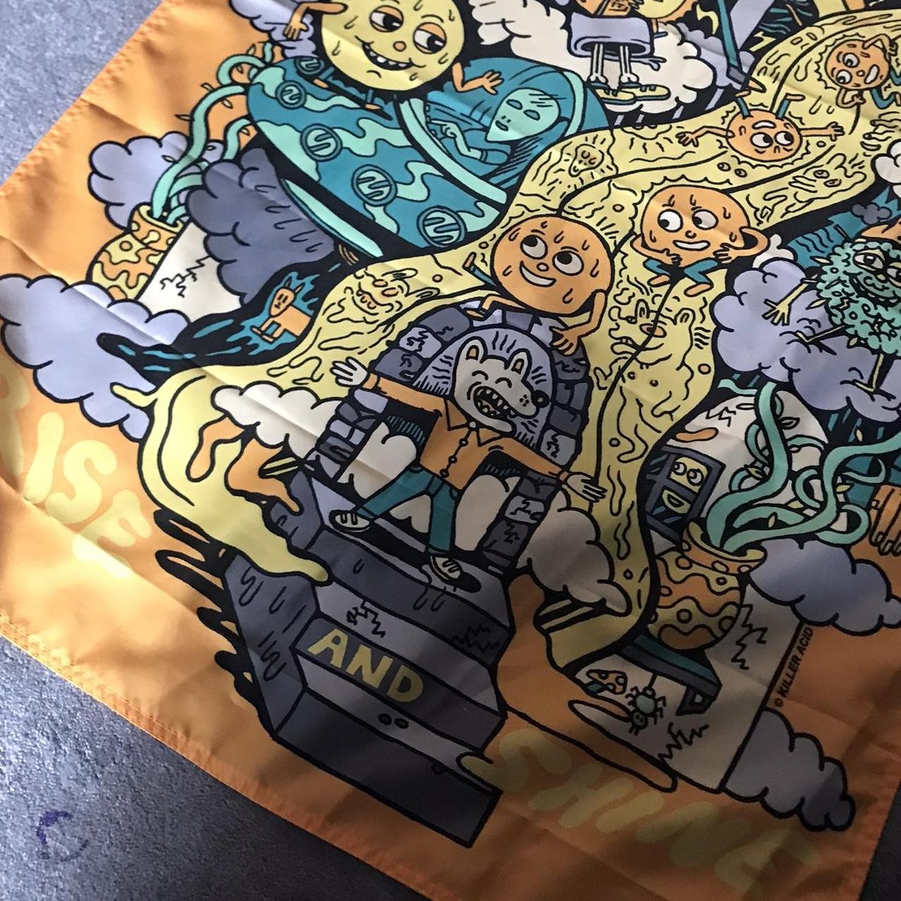 zumiez killer acid wall flag Depop