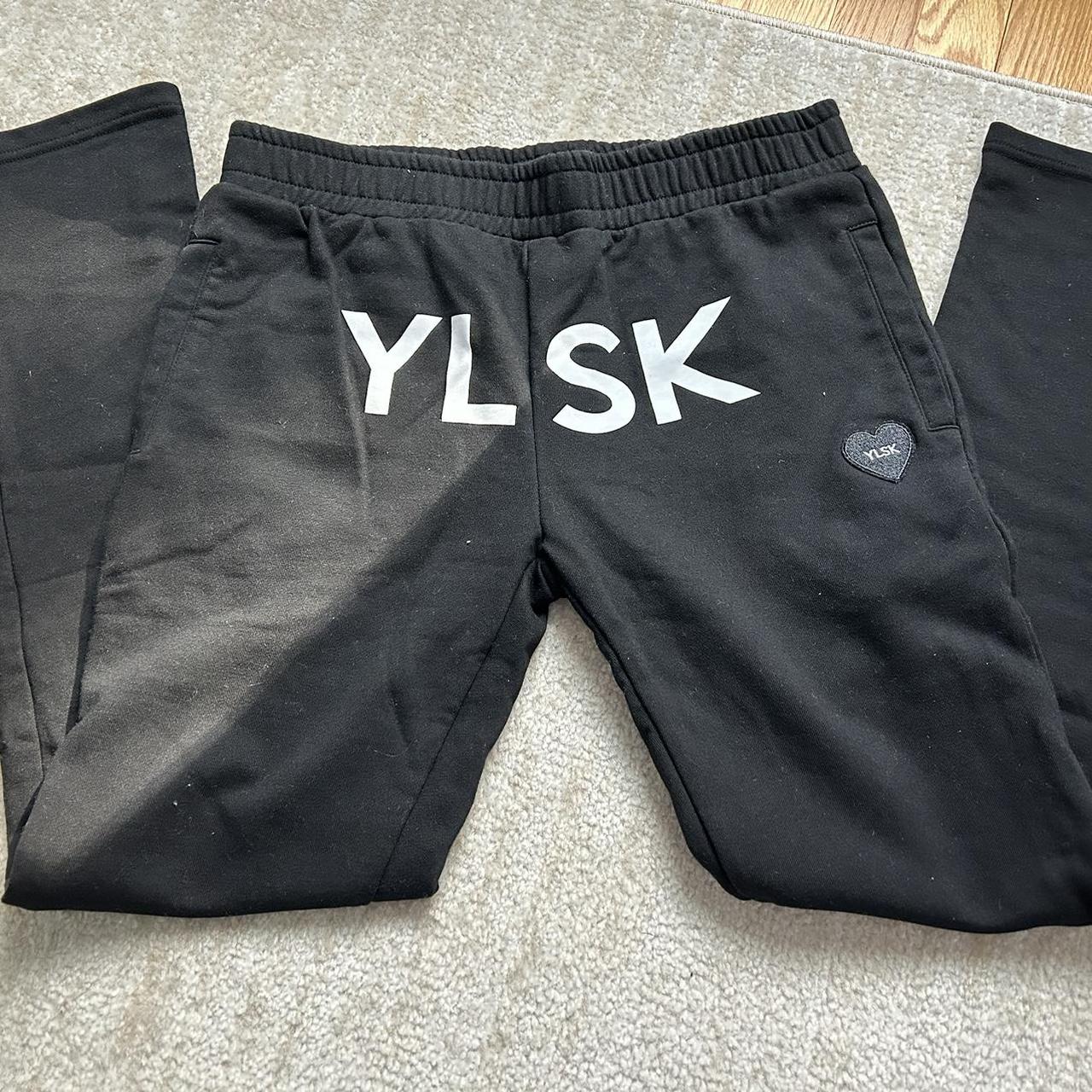 Men YLSK Sweatpants Black Never Worn size XL (runs - Depop