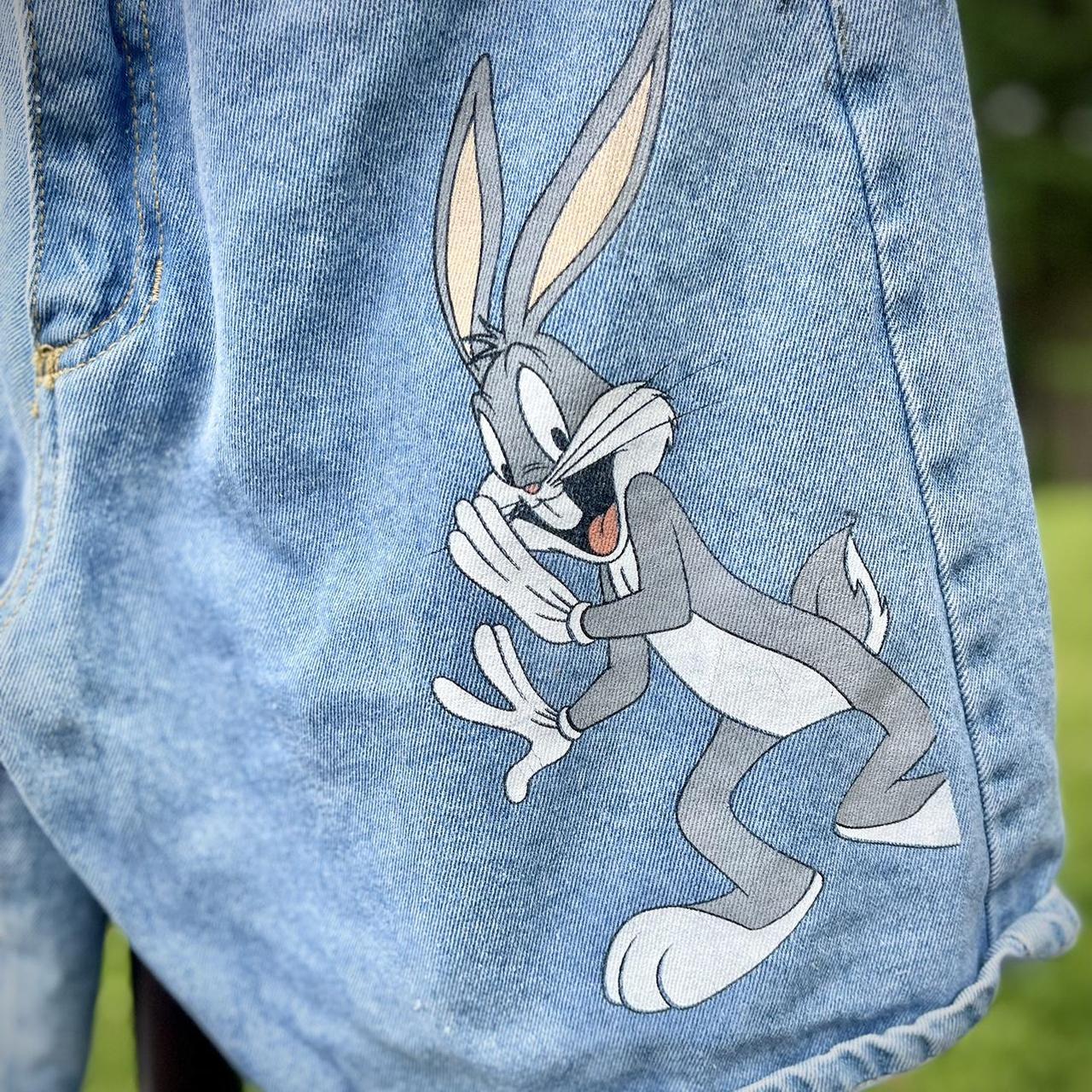 Vintage 1993 Jerry Leigh Looney Tunes Light Wash Denim shops Jeans