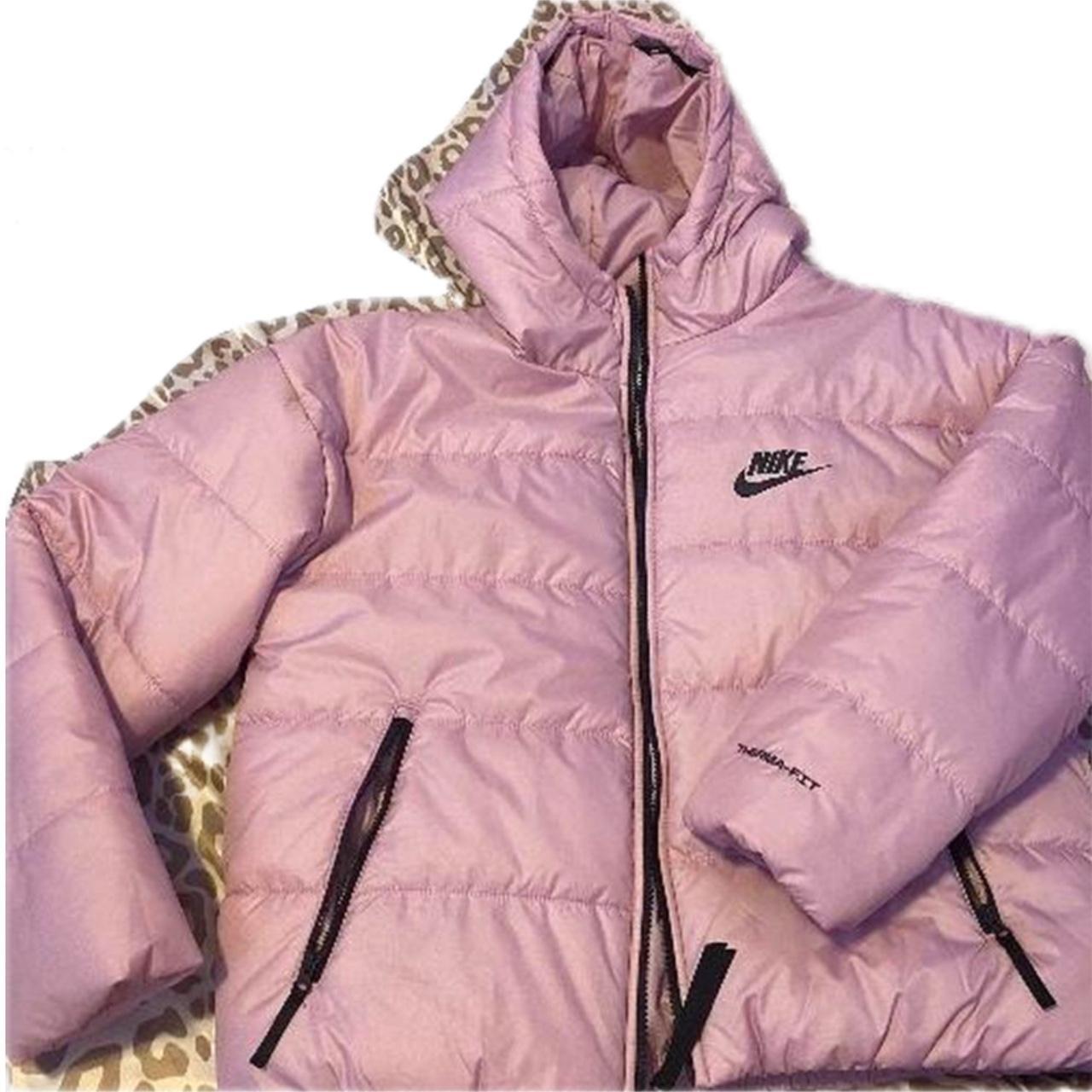 Mauve pink Therma fit Nike jacket retail 140 Wore