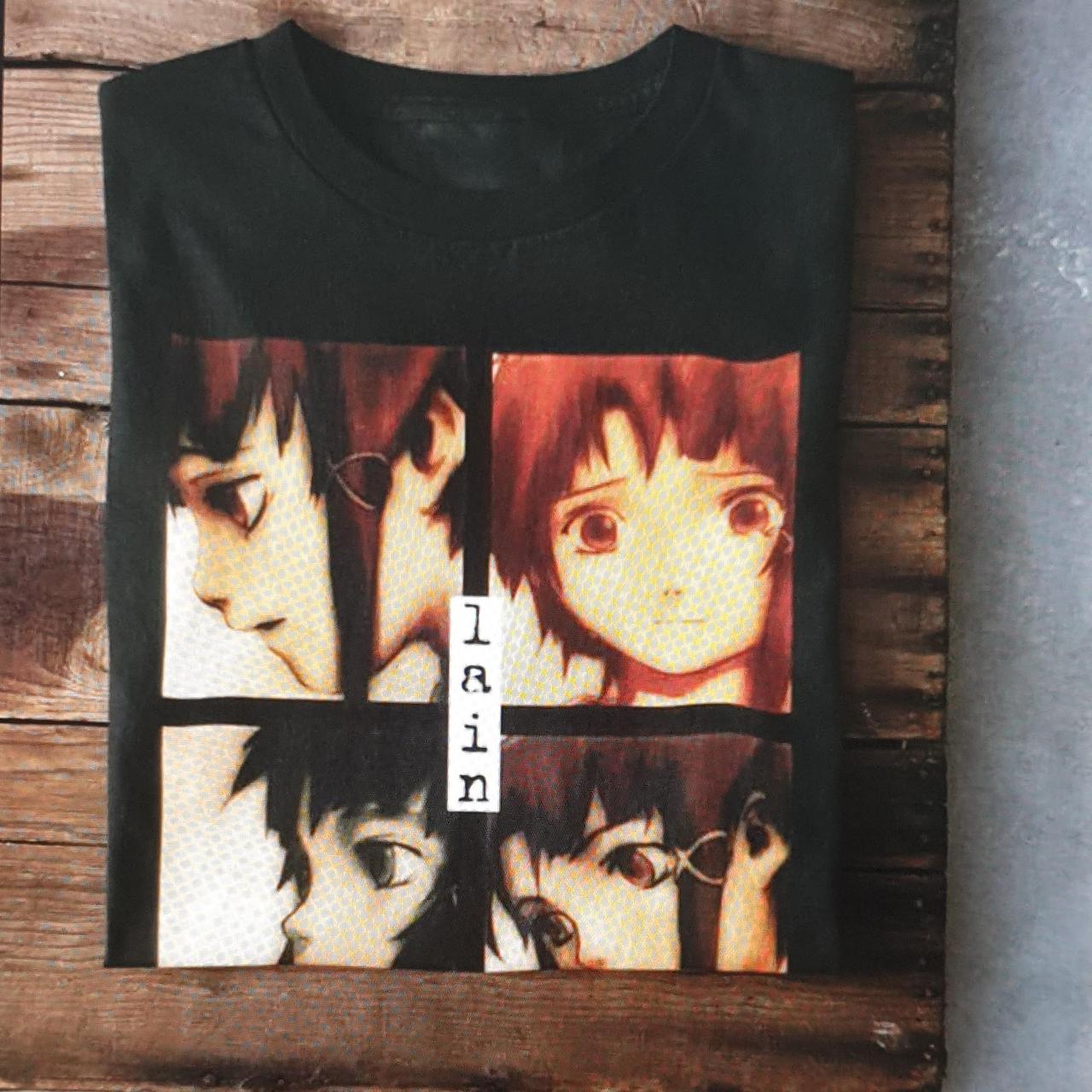 Serial Experiments Lain T Shirt, Science Fiction... - Depop