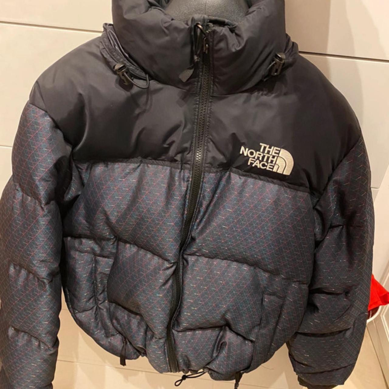 The north face cmyk 1996 nuptse jacket hot sale engineered jacquard