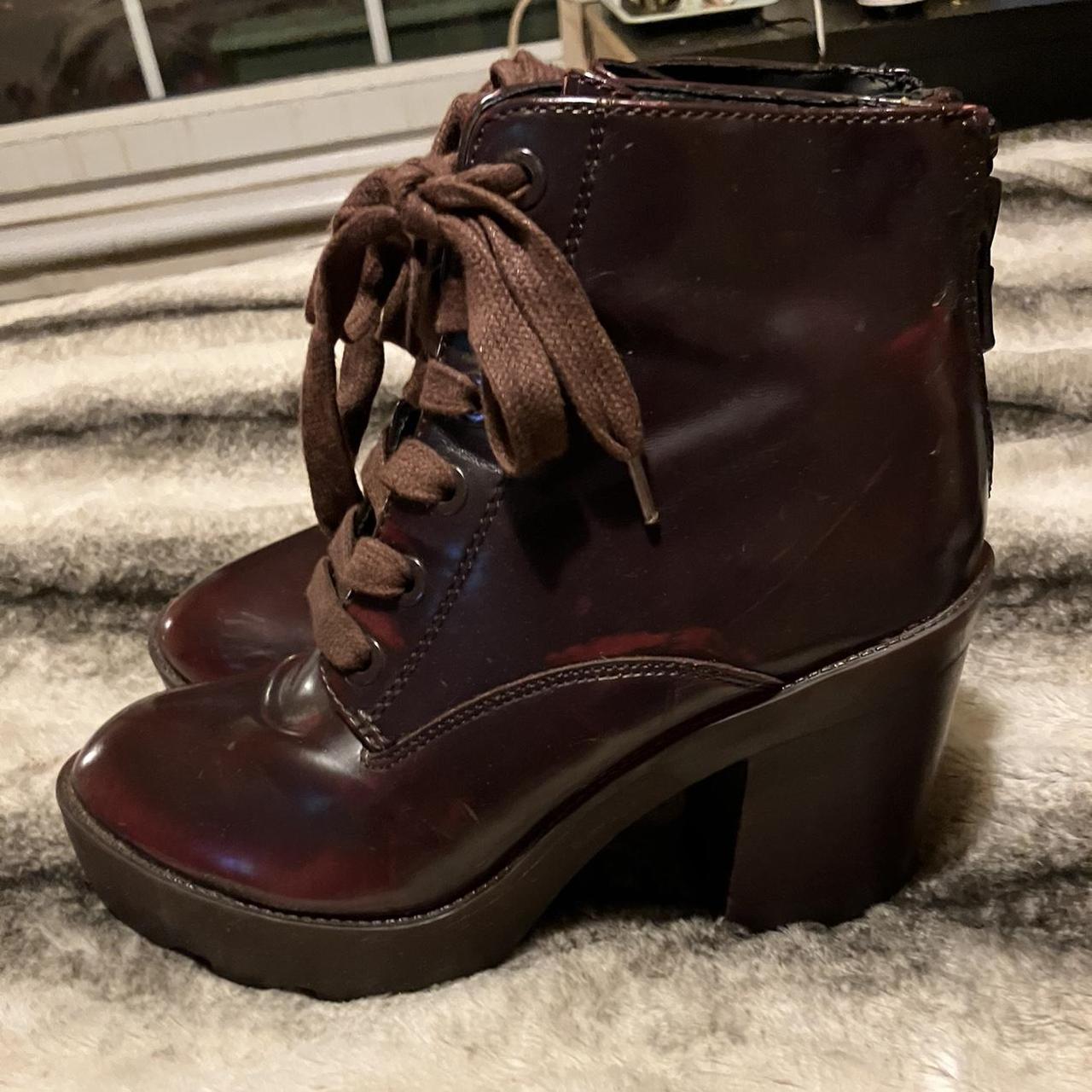 Aldo hot sale burgundy boots