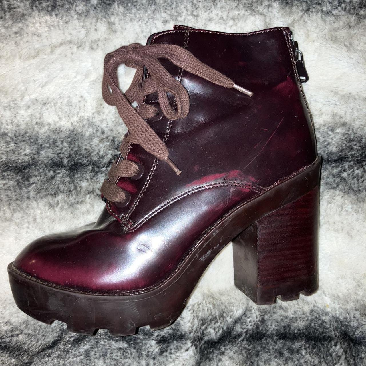 Aldo hot sale burgundy boots