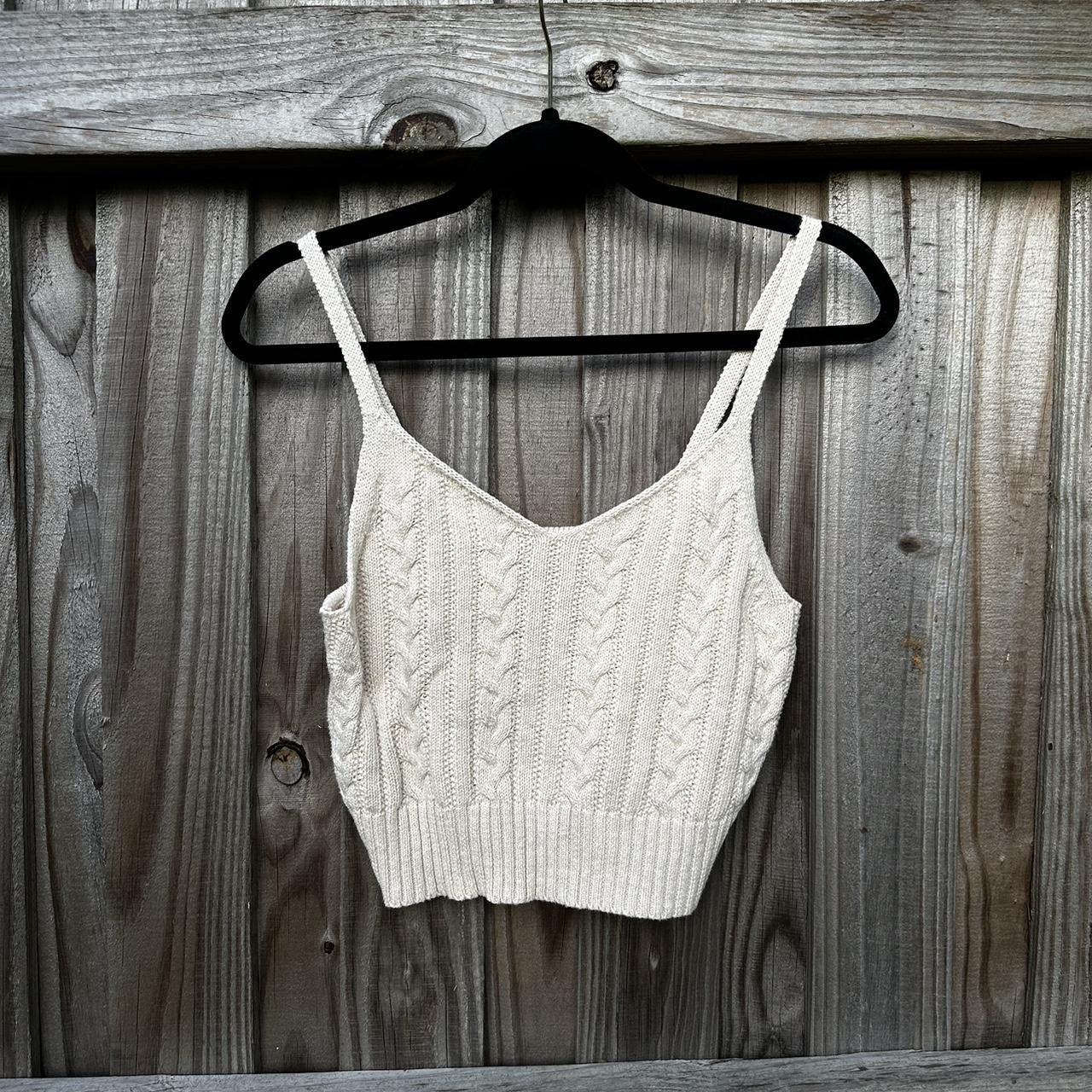 American Eagle Sweater Tank Top Size small American. Depop