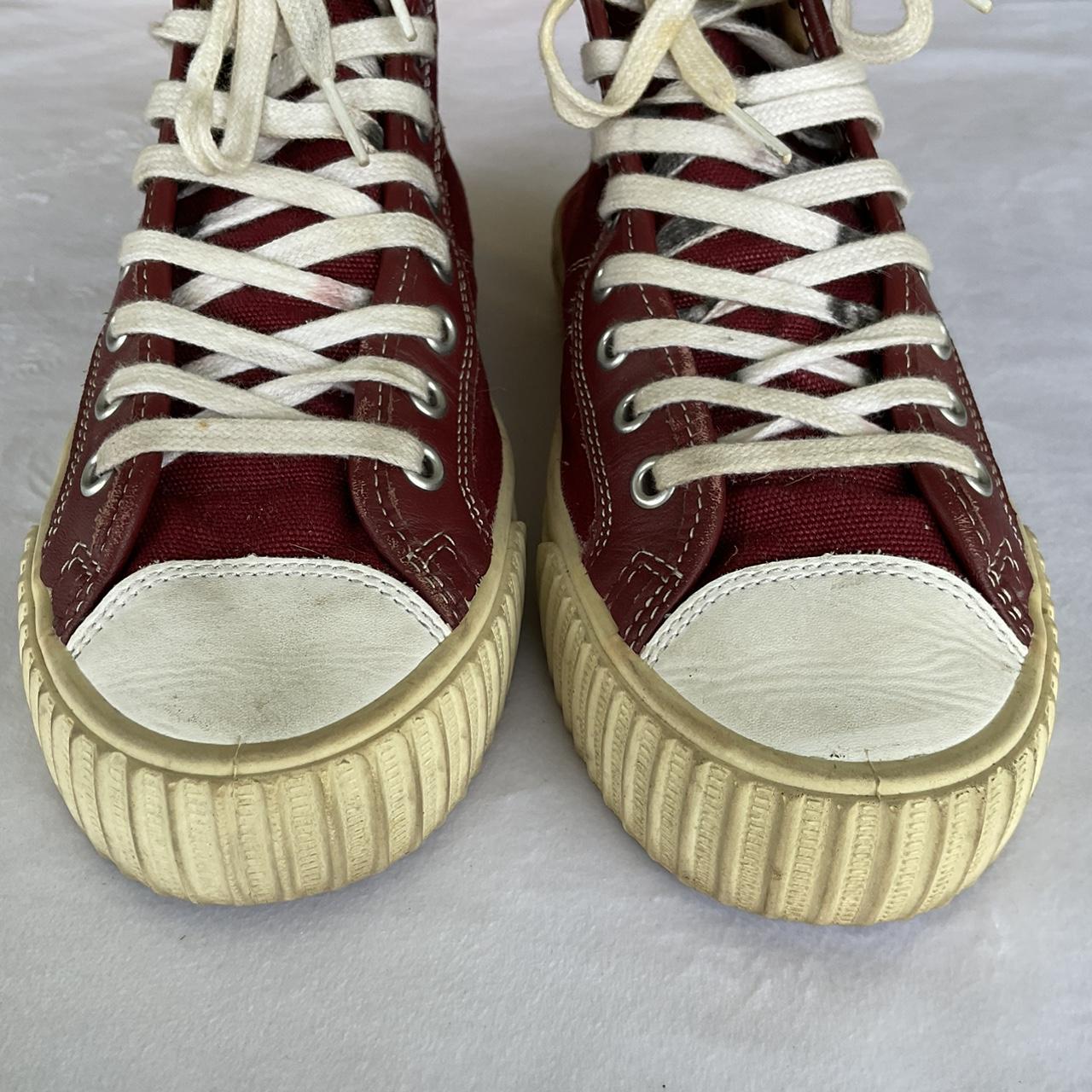 Pf Flyers Center Hi Reiss Frc Red White Mens Casual Depop 3699