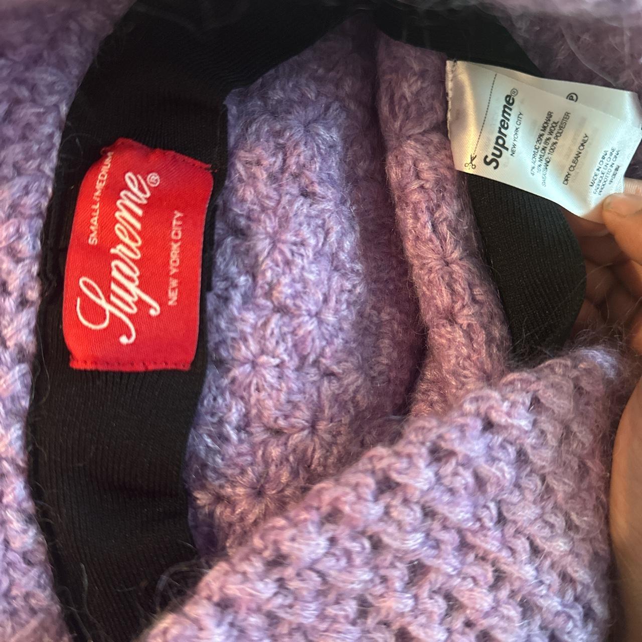 Supreme Mohair Beanie purple 紫　プラム　パープル Supreme Mohair Beanie 
