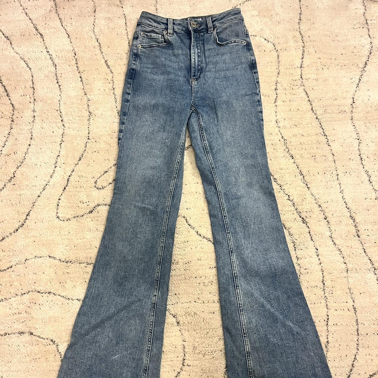 Size 00 hot sale flare jeans