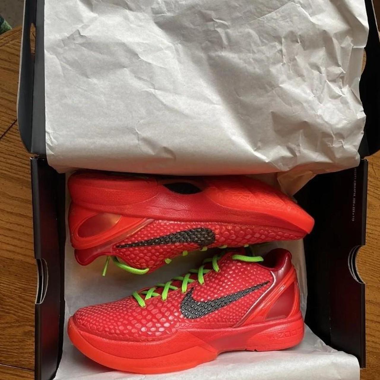 Nike Kobe 6 Protro Reverse Grinch Brand New $100... - Depop