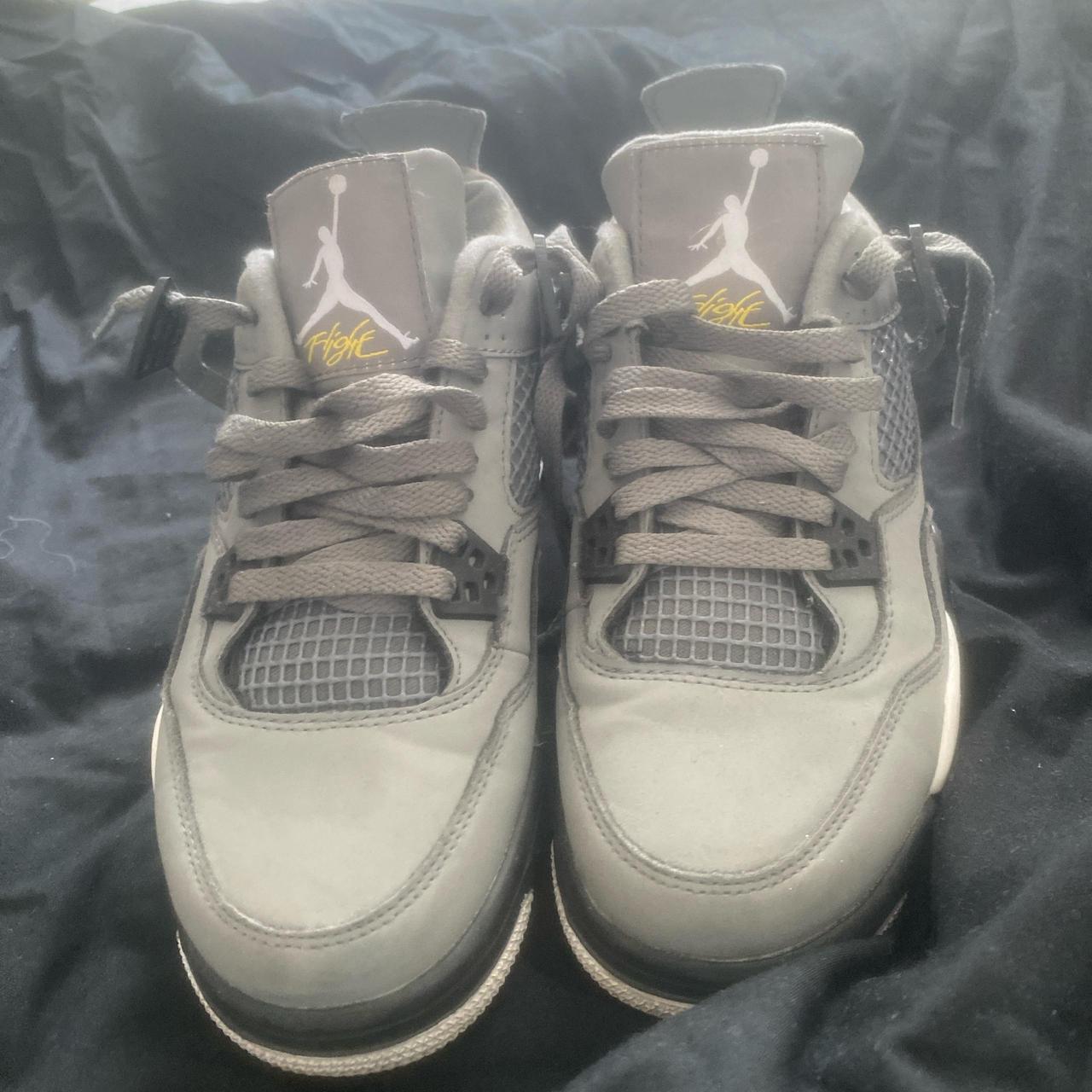 cool grey jordan 4s used a couple times size Depop