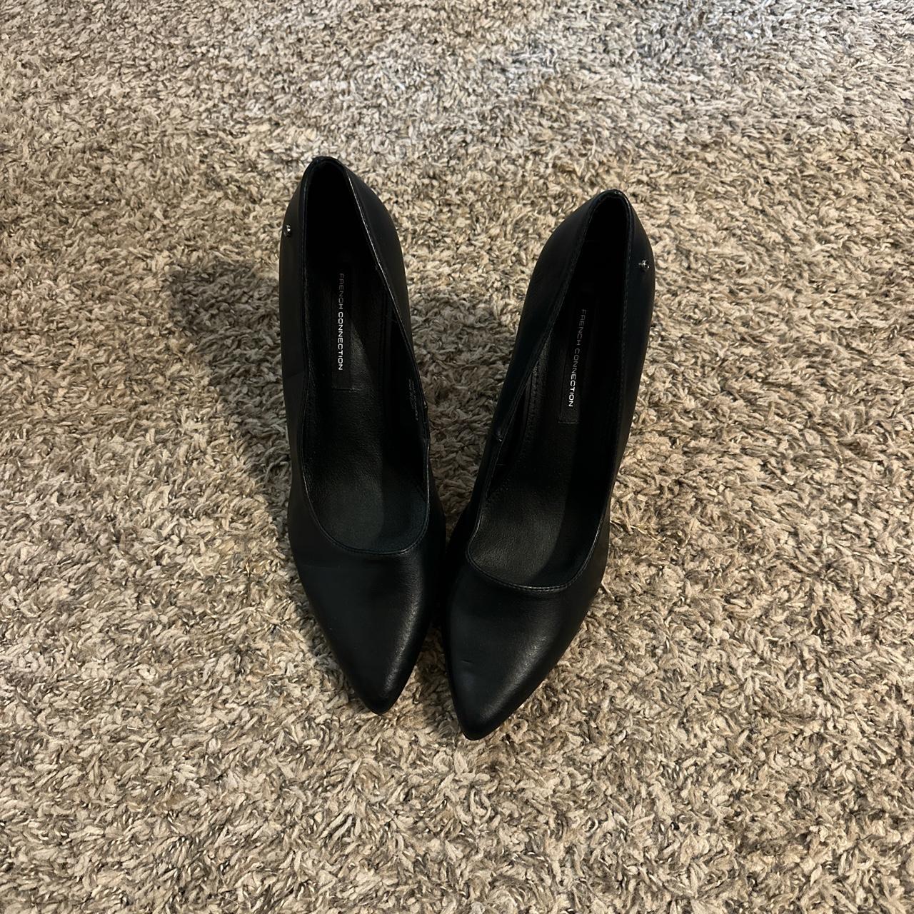 French connection black heels - Depop