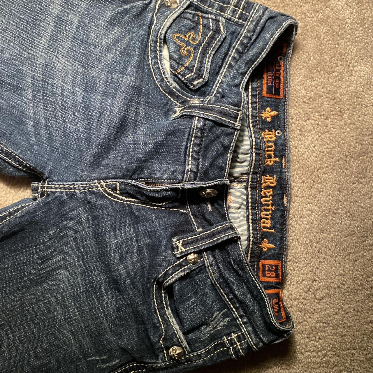 Rock Revival Jeans y2k/trashy y2k/women jeans size... - Depop