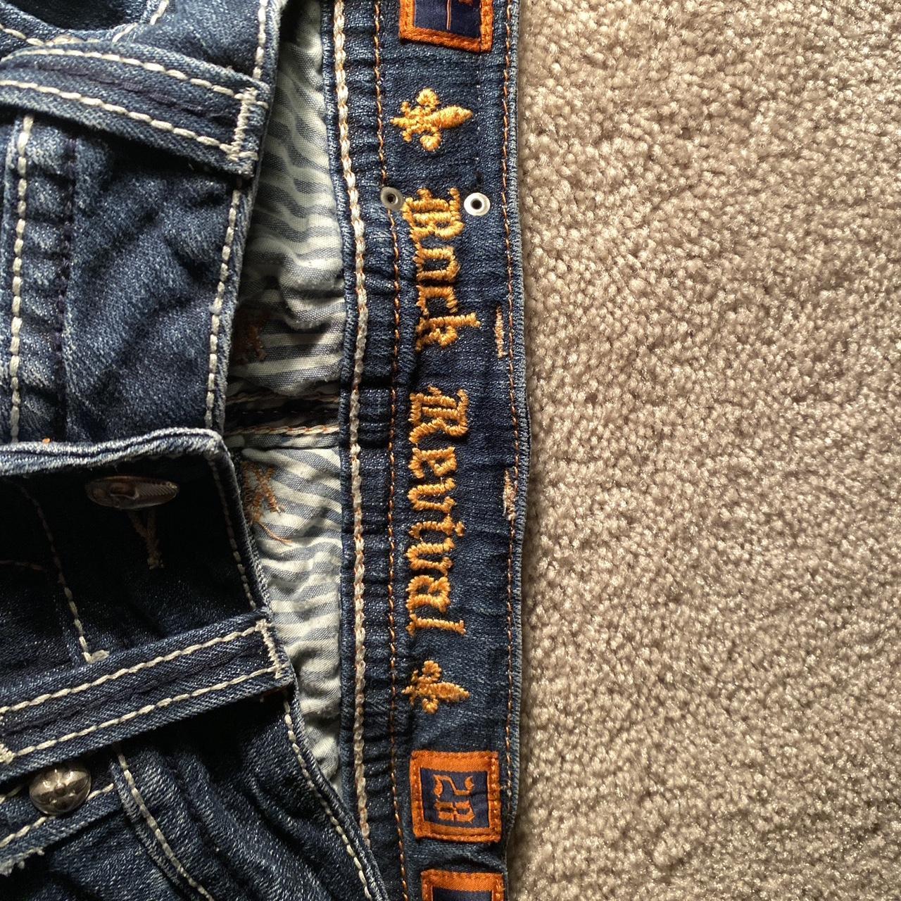 Rock Revival Jeans y2k/trashy y2k/women jeans size... - Depop