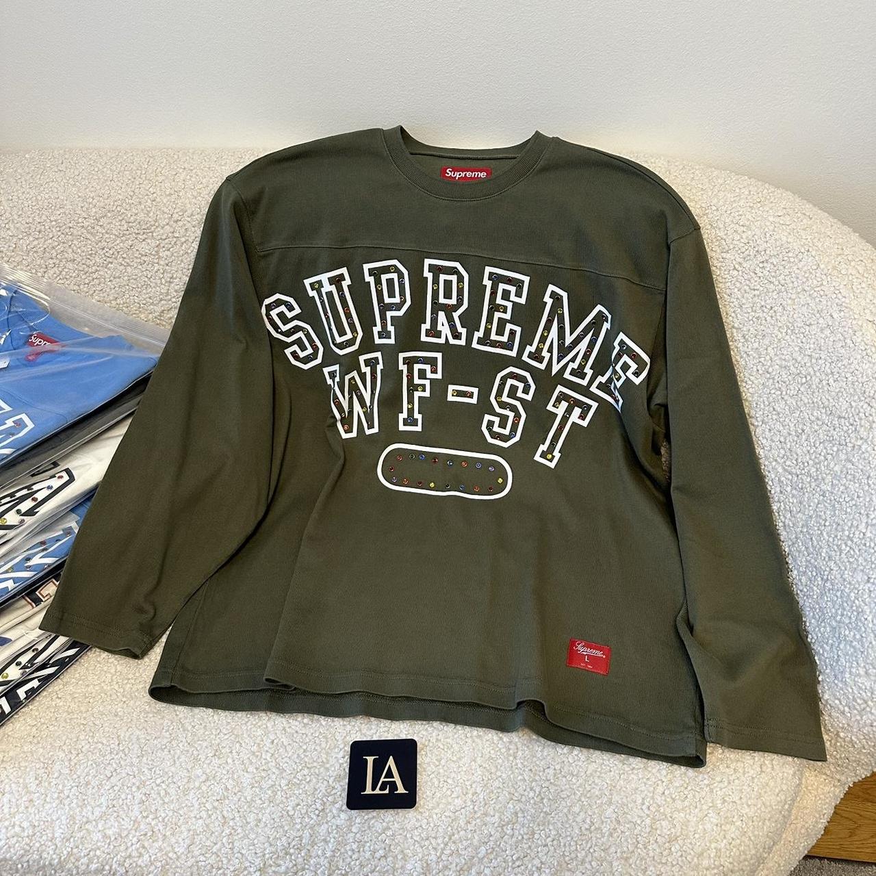 Supreme Athletic Studded L/S Top Black Please | Depop Supreme Athletic Studded L/S Top Black Please | Depop