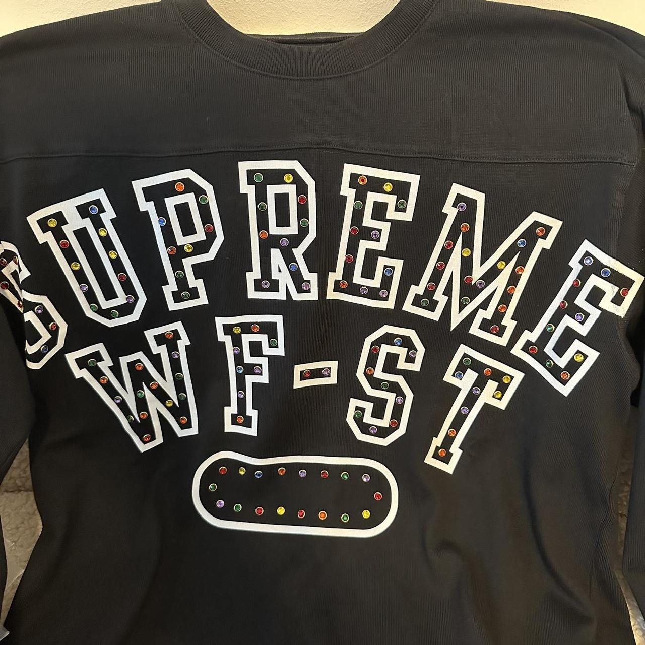 Supreme Athletic Studded L/S Top Black Please | Depop Supreme Athletic Studded L/S Top Black Please | Depop