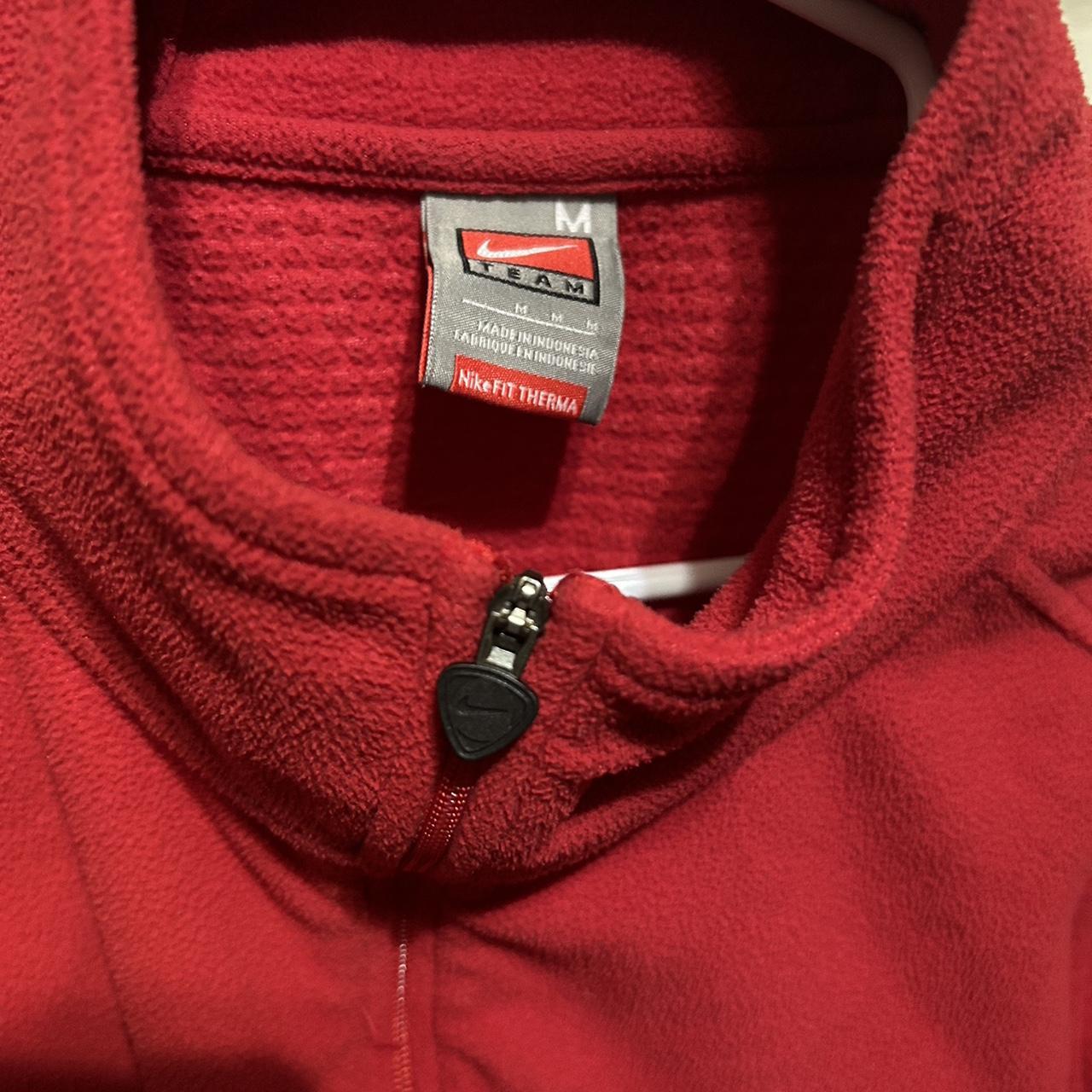 half zip nike fleece
